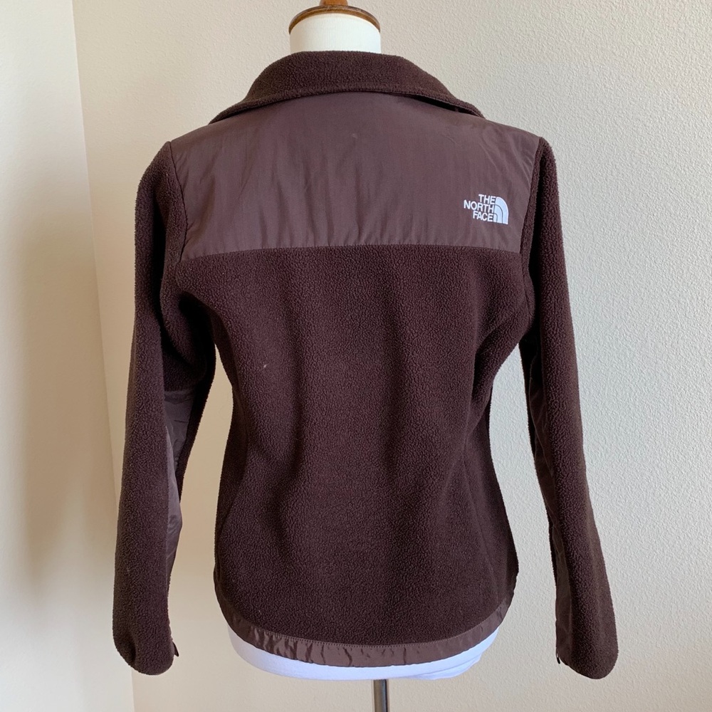 THE NORTHFACE Brown Zipup Fleece